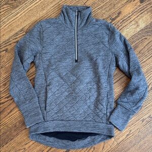 lululemon athletica Women's Gray Zip-Up Sweater